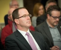 Gordon Kearney, Rooney Auctioneers attending the Limerick Chamber AGM