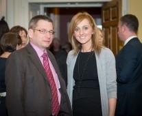 from left to right: John Rice - Glance Promotion, Martina McGrath - The National Franchise Centre