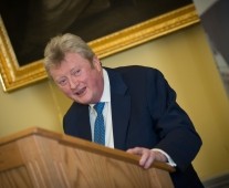 Tadhg Kearney accepting Honorary Life Membership Award at Limerick Chamber AGM