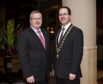Fergal Barry - Vice President Limerick Chamber, Gordon Kearney - President Limerick Chamber,