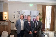 AIB Luncheon in association with the Limerick Chamber held in The Savoy Hotel on Thursday 21st April , Limerick. From Left to Right: Nathan McDonnell - Ballysheedy Garden Centre, Damien Garrihy - AIB, Sean Cooke - AIB Kerry.