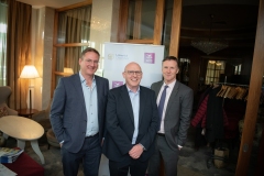 AIB Luncheon in association with the Limerick Chamber held in The Savoy Hotel on Thursday 21st April , Limerick. From Left to Right: Eoin Gavin - Eoin Gavin Transport, Vincent Hely - Action Point, Fergal McNamara -Hogan Dowling McNamara Solicitors LLP,