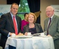 from left to right: Ken Johnson - PWC, Liz McEvoy- EEN, PJ Holmes- Holmor Ltd