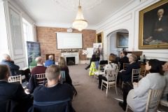 30/11/2023Ciara Egan, Antaris pictured at Navigating the Changing Sustainability Reporting Landscape 3 – Nov 2023 which took place at Limerick Chamber Skillnet, 96 O’Connell St, Limerick.Pic: Don Moloney