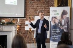 30/11/2023
Geoff Dooley, Antaris pictured at Navigating the Changing Sustainability Reporting Landscape 3 – Nov 2023 which took place at Limerick Chamber Skillnet, 96 O’Connell St, Limerick.
Pic: Don Moloney