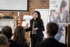 30/11/2023
Aurora Leyton, Antaris pictured at Navigating the Changing Sustainability Reporting Landscape 3 – Nov 2023 which took place at Limerick Chamber Skillnet, 96 O’Connell St, Limerick.
Pic: Don Moloney