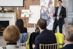 30/11/2023
Bruce Harper, Antaris pictured at Navigating the Changing Sustainability Reporting Landscape 3 – Nov 2023 which took place at Limerick Chamber Skillnet, 96 O’Connell St, Limerick.
Pic: Don Moloney