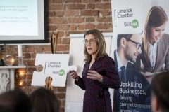 30/11/2023
Kathleen O’Regan, Enterprise Ireland pictured at Navigating the Changing Sustainability Reporting Landscape 3 – Nov 2023 which took place at Limerick Chamber Skillnet, 96 O’Connell St, Limerick.
Pic: Don Moloney