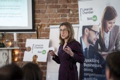 30/11/2023
Kathleen O’Regan, Enterprise Ireland pictured at Navigating the Changing Sustainability Reporting Landscape 3 – Nov 2023 which took place at Limerick Chamber Skillnet, 96 O’Connell St, Limerick.
Pic: Don Moloney