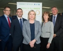 From left to right: Tony Scroope - AIB, Kieran Considine - AIB, Judy Tighe - AIB, Carmel Hayes - AIB, Dermot Graham - AIB,