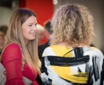 Networking at Autumn business lunch at Thomond Park