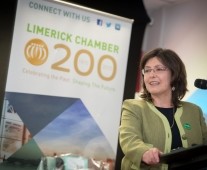 Josephine Feehily, Chair, Policing Authority speaking at the Limerick Chamber Autumn business lunch
