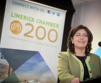 Josephine Feehily, Chair, Policing Authority speaking at the Limerick Chamber Autumn business lunch