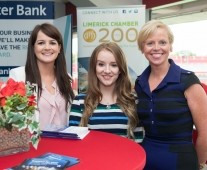 From left to right: Melissa Buckley - Limerick City and County Councils, Lisa O\'Neill - Limerick Local Enterprise Office, Chris Clancy -Limerick Local Enterprise Office,