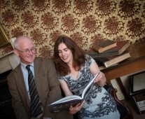 Dr Matthew Potter & Sharon Slater, authors of Limerick\'s Merchants, Traders & Shakers