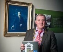 Mayor of Limerick City & County Cllr Liam Galvin at the launch of Limerick\'s Merchants, Traders & Shakers