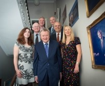 The book committee: Sharon Slater, Tadhg Kearney, Edwina Gore, Dr Matthew Potter, Cian O\'Caroll, David O\'Mahony & Brendan Woods