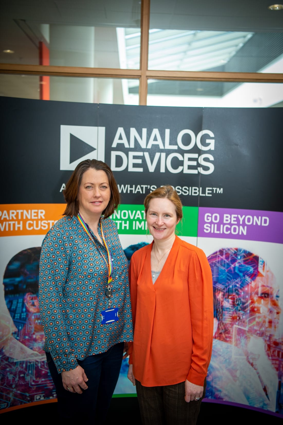 No repro fee- Building your Employer Value Proposition event held in Analog Devices in association with Limerick Chamber on Wednesday 22nd January 2020  - From Left to Right: Rachel O’Neill and Fiona Treacy with from Analog Devices International. 
Photo credit Shauna Kennedy