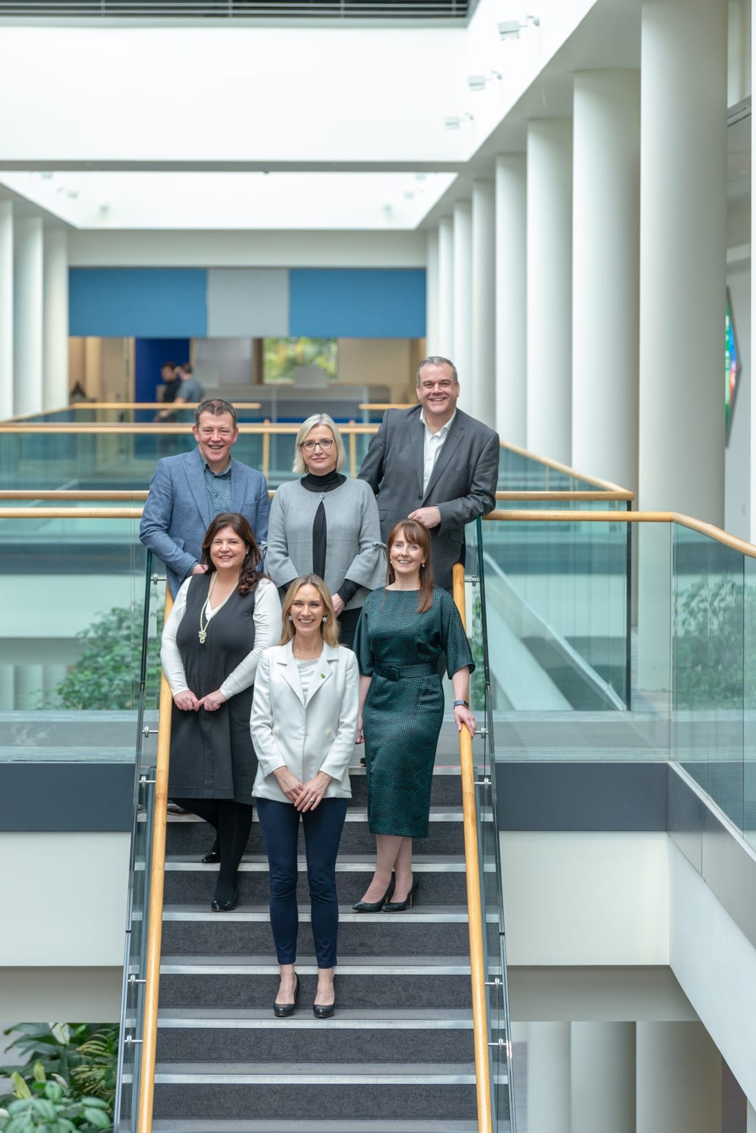 No repro fee- Building your Employer Value Proposition event held in Analog Devices in association with Limerick Chamber on Wednesday 22nd January 2020  - From Left to Right: Back Row: Graham Burns - CPL, Judy Tighe - Speaker / AIB, Noel Gavin - Speaker / Northern Trust.  Front Row: Jemma Carty - Speaker / DELL Technologies, Dee Ryan - CEO Limerick Chamber,  Fiona Keogh - Speaker / Analog Devices International, 
Photo credit Shauna Kennedy
