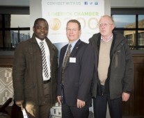 from left to right: Wole Baloque, Glenn Pearson -GMT, Sean Costello - Utility Broker
