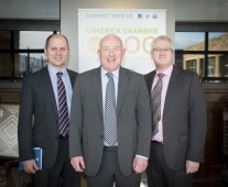 from left to right: Derek Drinan - Ulster Bank, Mick Kelliher - AIB, Dermot Moloney - H&A Marketing