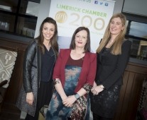 from left to right: Simone Power - Nexus Innovation Centre, Gert O\'Rourke - Nexus Innovation Centre, Maura McMahon - Limerick Chamber