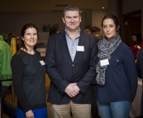 from left to right: Anne Morris - Limerick Chamber Skillnet Event Sponsor, Pat O'Sullivan - Masterchefs, Lauren Bell - The Saffron Club