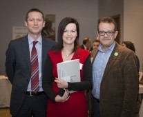 from left to right: Jim Moroney - F J Hanly & Associates, Melanie Lennon - Absolute Hotel, Dave Griffin - Dell