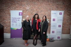 Members Mingle held in the Chamber Boardroom on the 5th December 2024. from left to right: Elaine Morris - National Learning Network, Sindrine Morin - Plassey Trust Services, Katrina Cremin - National Learning Network.