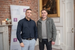 Members Mingle held in the Chamber Boardroom on the 5th December 2024. from left to right: Mikey Maher and Shane Pendergast - Staffline