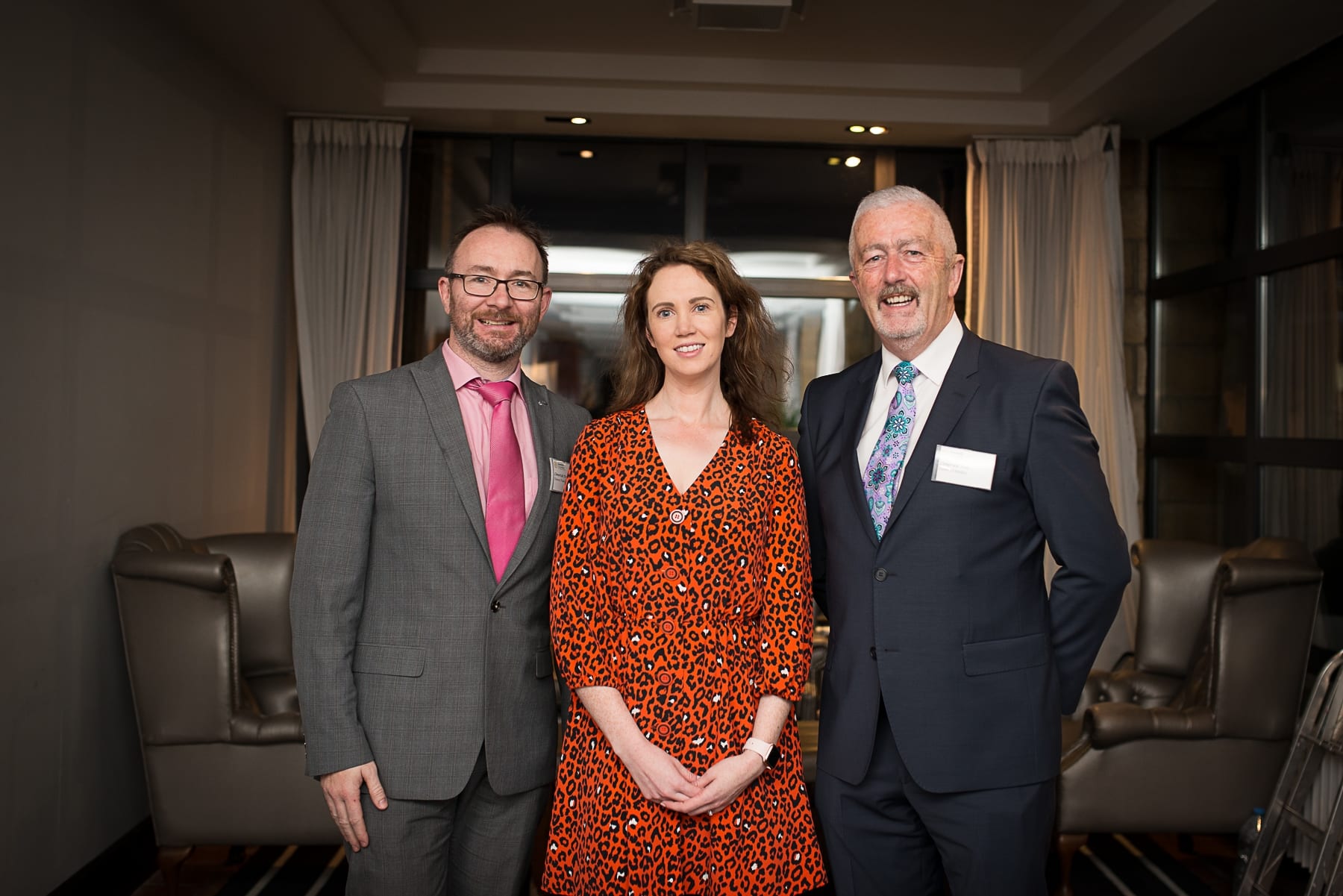 Economic Breakfast Briefing; European and Local Economic Outlook In association with the Limerick Post which took place in the Castletroy Park Hotel on Monday 11th Feb 2019:  From left to right: Darren Nash -the Limerick Post Newspaper,  Mary McNamee - Limerick Chamber.Gerry O’Malley - the Limerick Post Newspaper.   Image by Morning Star Photography