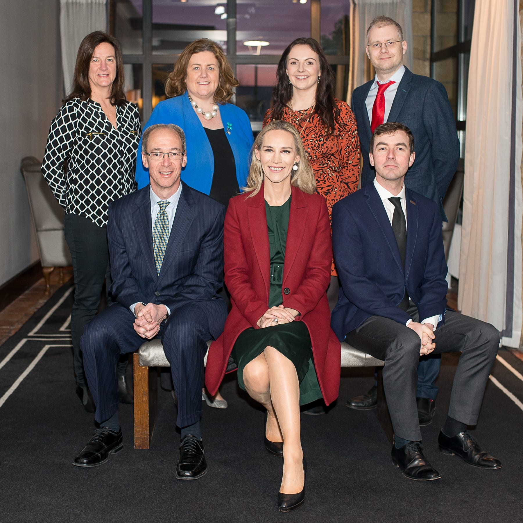 Economic Breakfast Briefing; European and Local Economic Outlook In association with the Limerick Post which took place in the Castletroy Park Hotel on Monday 11th Feb 2019:  From left to right: Back Row: Dr Mary Shire- Limerick Chamber President, Catherine Duffy - General Manager Northern Trust, Dr. Catriona Cahill - Limerick Chamber Economist/ Speaker, Will Ryan- Editor Limerick Post. Front Row: Mr. Carl R. Tannenbaum - Executive Vice President, Chief Economist, Northern Trust / Speaker, Dee Ryan - CEO Limerick Chamber, Prof. Stephen Kinsella - Associate Professor, Kemmy Business School, University of Limerick / SpeakerImages by Morning Star Photography