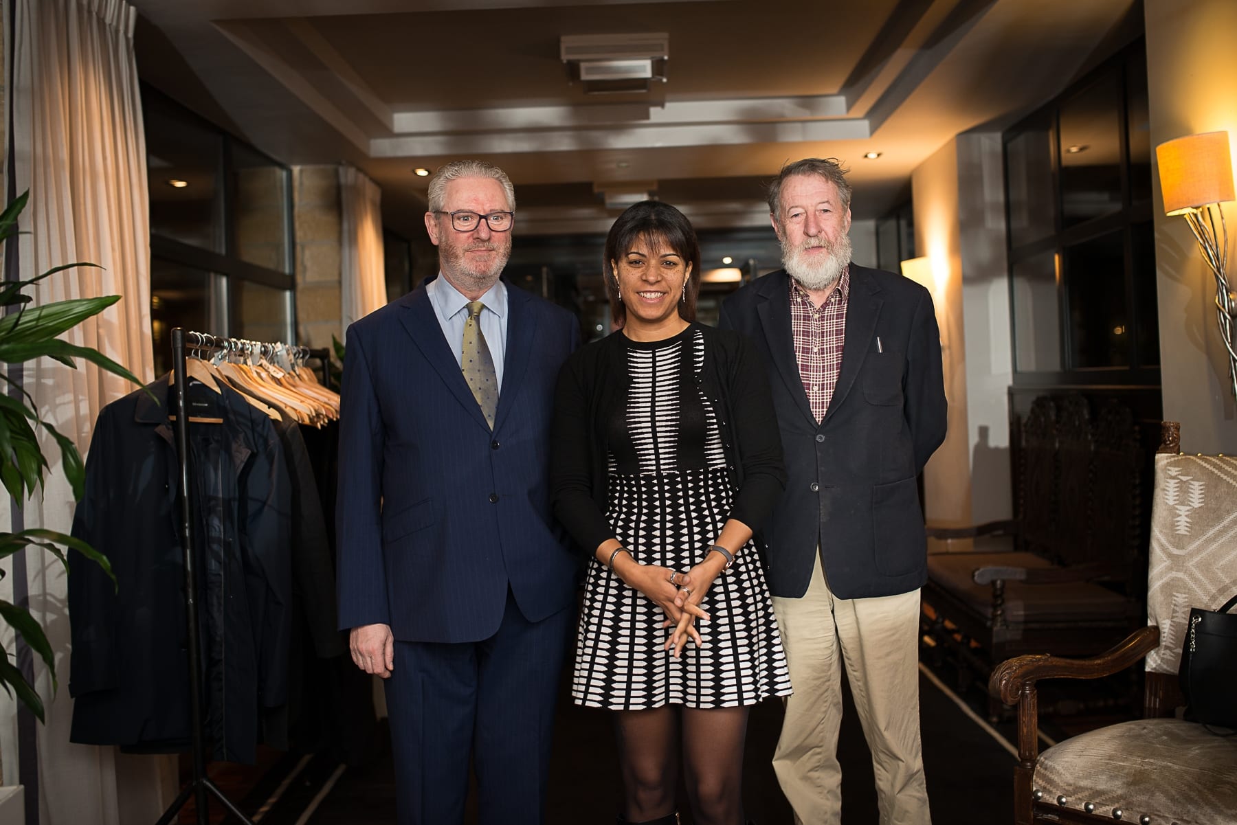 Economic Breakfast Briefing; European and Local Economic Outlook In association with the Limerick Post which took place in the Castletroy Park Hotel on Monday 11th Feb 2019:  From left to right:Gerald O’Nolan - University of Limerick, Zeina Ibrahim - Northern Trust, Michael Ryan. 
 Image by Morning Star Photography