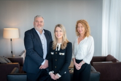 Economic Business Breakfast Event held in the Strand Hotel on the 23rd March from left to right: 
Noel Gavin - Sponsor / Northern Trust, Miriam O’Connor - President Limerick Chamber,  Mairead Connolly - PWC,