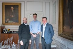 no repro fee-Employer Business Branding held in the Limerick Chamber Offices on 19th April. From left to right: Donnacha Hurley - The Absolute Hotel, Diarmuid O’Shea- Limerick Chamber, Graham Burns - Speaker / CPL Resources