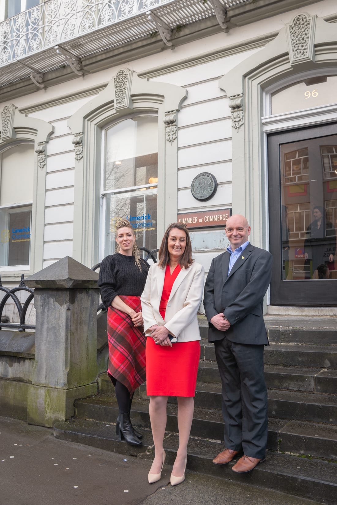 No repro fee-How Flexible Working Can Benefit Your Business in 2020 Event by Empolyflex which was held in Limerick Chamber Boardroom on Wednesday 26th February - From Left to Right: 
Maria Treacy -  MD Reconnect / Speaker, Karen O’Reilly- Employflex Sponsor/ Speaker, Fergus Chawke,
Employflex Sponsor/ Speaker. Photo credit Shauna Kennedy