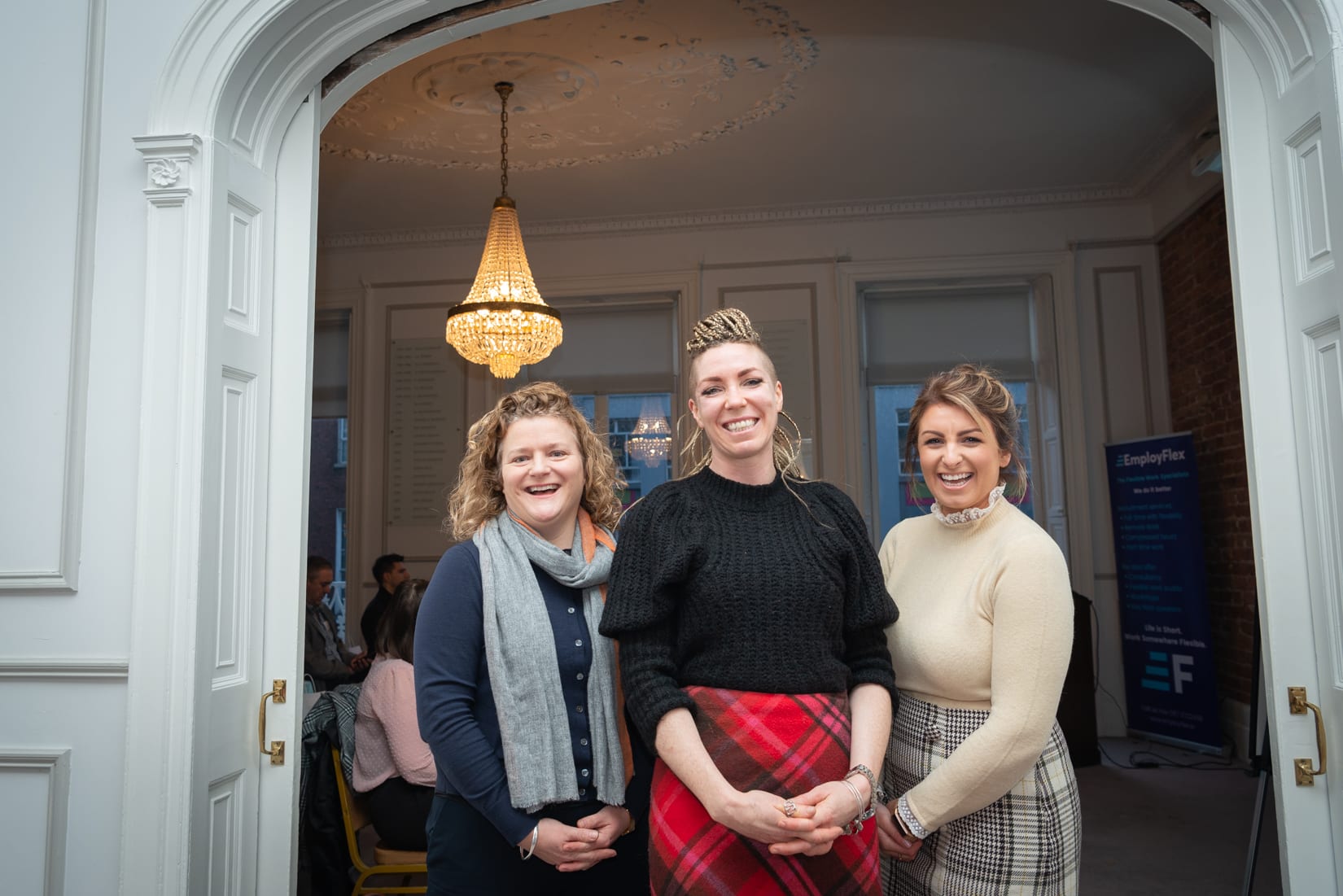 No repro fee-How Flexible Working Can Benefit Your Business in 2020 Event by Empolyflex which was held in Limerick Chamber Boardroom on Wednesday 26th February - From Left to Right: Suzanne O’Farrell - Private Sky, Maria Tracey - M.T. Reconnect / Speaker, Michelle O’Connor - Employability. 
Photo credit Shauna Kennedy