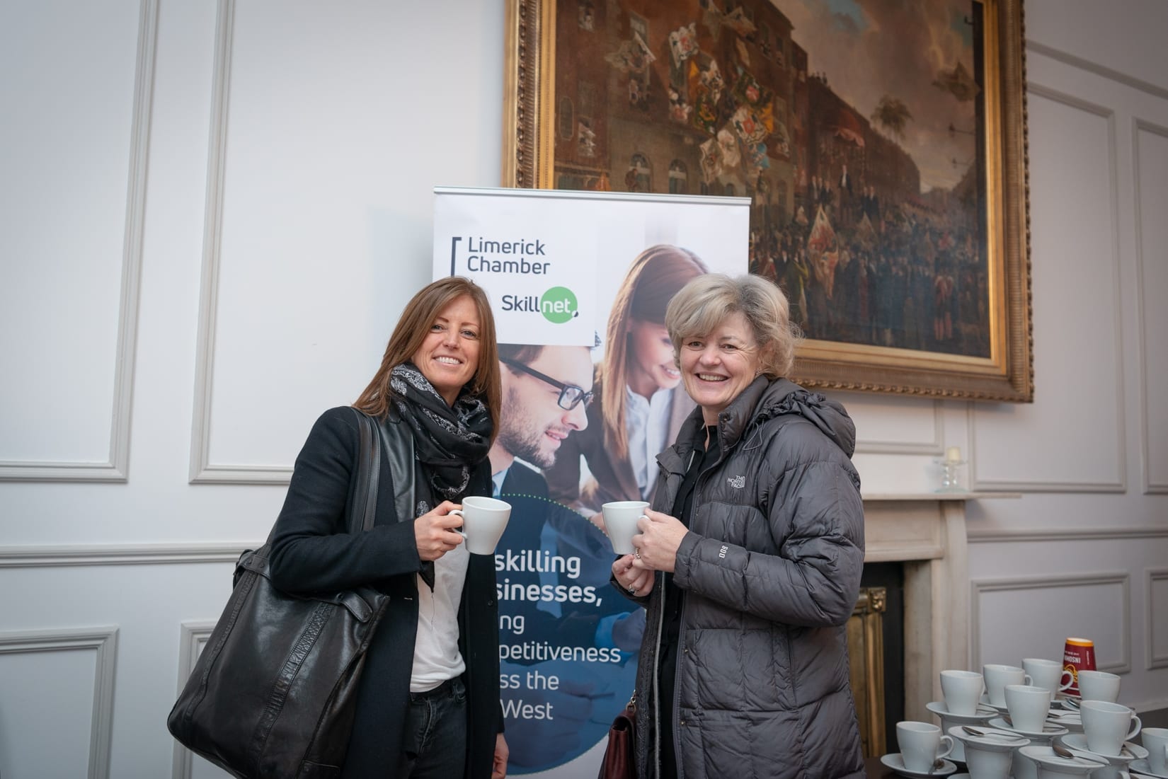 No repro fee-How Flexible Working Can Benefit Your Business in 2020 Event by Empolyflex which was held in Limerick Chamber Boardroom on Wednesday 26th February - From Left to Right: Dr Janice O’Connell - LIT, Karen Glynn - Woodlands House Hotel. 
Photo credit Shauna Kennedy