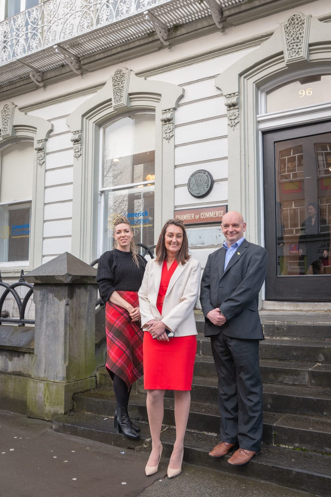 No repro fee-How Flexible Working Can Benefit Your Business in 2020 Event by Empolyflex which was held in Limerick Chamber Boardroom on Wednesday 26th February - From Left to Right: 
Maria Treacy -  MD Reconnect / Speaker, Karen O’Reilly- Employflex Sponsor/ Speaker, Fergus Chawke,
Employflex Sponsor/ Speaker. Photo credit Shauna Kennedy