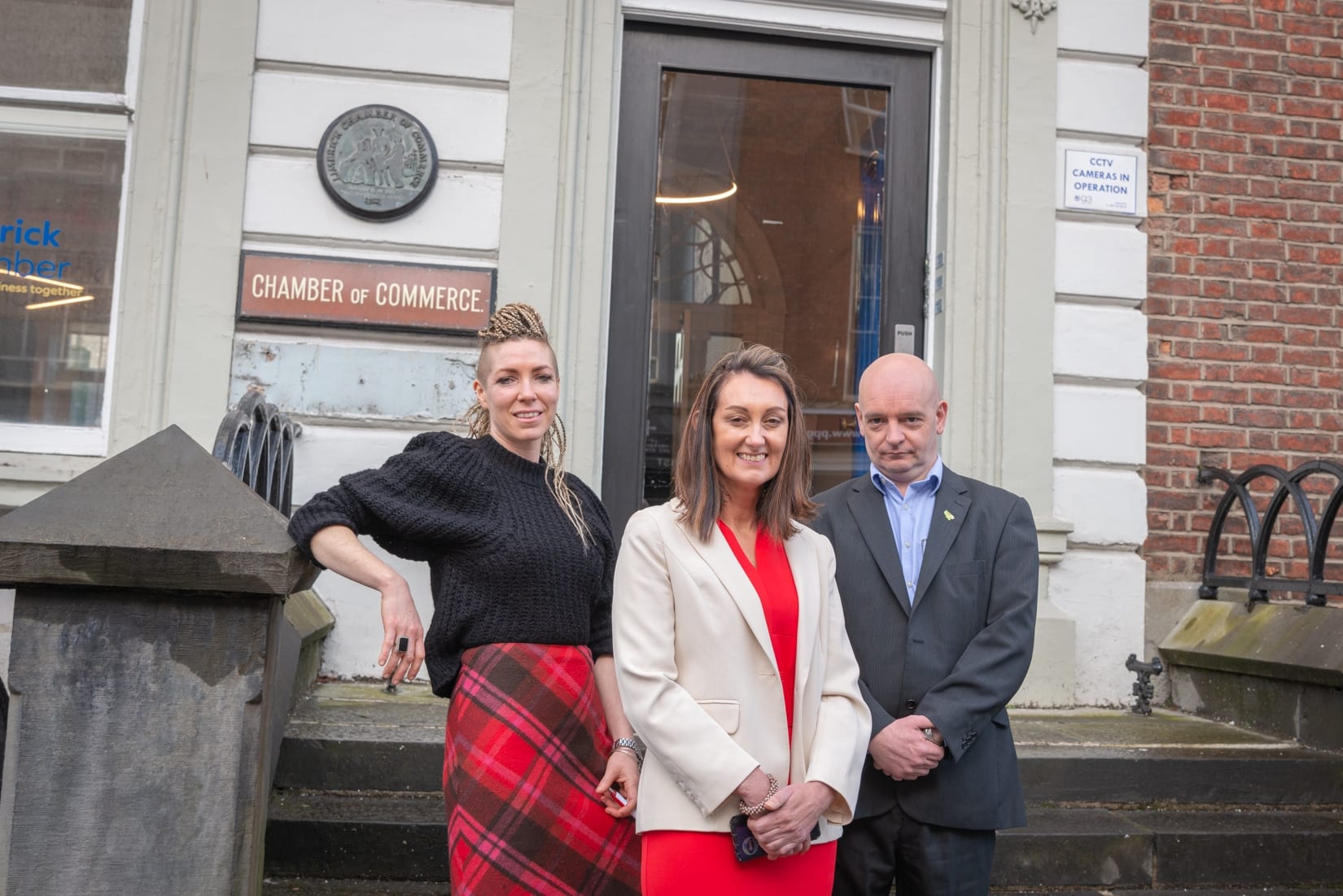 No repro fee-How Flexible Working Can Benefit Your Business in 2020 Event by Empolyflex which was held in Limerick Chamber Boardroom on Wednesday 26th February - From Left to Right: 
Maria Treacy -  MD Reconnect / Speaker, Karen O’Reilly- Employflex Sponsor/ Speaker, Fergus Chawke,
Employflex Sponsor/ Speaker. Photo credit Shauna Kennedy