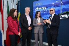 No Repro Fee.
28.04.2026

Maria Gleeson, President, Limerick Chamber (left) with Pat Keating, CEO, Shannon Foynes Port Company, Fionnuala Croker, head of office (acting), European Parliament Liaison Office and Donnacha Hurley, CEO, Limerick Chamber, pictured at Energy on the Estuary 2026. Hosted by Limerick Chamber, the conference which focused on Ireland’s energy future and the strategic importance of the Shannon Estuary, took place at Europe House, Dublin.
Pic. Robbie Reynolds