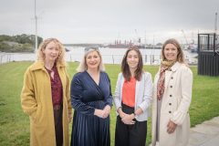 No repro fee  - Foynes Event: Energy on the Estuary Port Opportunities - From left to right:Mairead Connelly- PWC, Karen Ronan Brosnahan - Shannon Region Conference and Sports Bureau, Sian Murray - Limerick Chamber Skillnet, Lisa Killeen -Holmes LLP