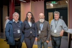 from left to right:Miles Shaughnessy - ShaughWave, Laura Foley- Digiwind, Paddy Walsh, Limerick Wave, Paddy Kiely- Limerick Wave