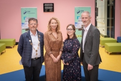 From Left to Right: Mayor Of Limerick John Moran, Mairead Connolly - Limerick Chamber Vice President, Marian Troy SSE Representative/ Sponsor, Seamus Hoyne - TUS/ Sponsor,