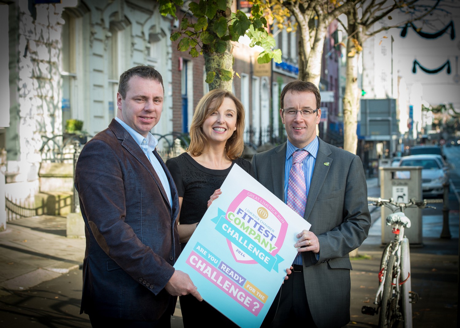 John Cleary - The Great Limerick Run, Maria kelly - Limerick Chamber, Cllr Joe Leddin ,