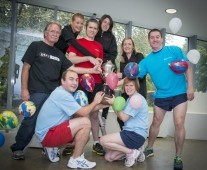 Staff from Copytype, Northern Trust, Dell & Cook Medical are up for the challenge