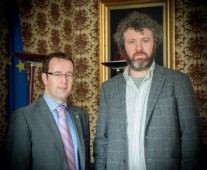 from left to right: Joe Leddin, Great Limerick Run, Conor Buckley - Piquant Media