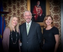 from left to right: Edwina Gore- Limerick Chamber, Gerry O\'Malley - Limerick Post, Marie kelly - Limerick Chamber