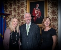from left to right: Edwina Gore- Limerick Chamber, Gerry O\'Malley - Limerick Post, Marie kelly - Limerick Chamber