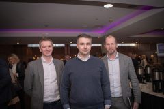 No repro fee: Limerick Chamber and AIB welcome Michael Lohan, IDA for our January Luncheon in the Strand Hotel on the 30th. From left to right: Kevin Conan- Fine Grain Properties, Rory Corbett- LCCC, Brendan Try- LCCC